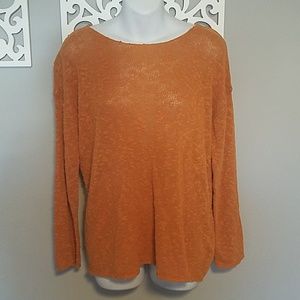 FOREVER 21 Mustard Quarter Length Sleeve